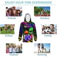 thumbnail image 5 of Youth Garten Of Banban Hoodies 3d Print Pullover Hooded Sweatshirt With Pocket For Boys Girls, 5 of 7