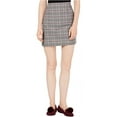 thumbnail image 1 of Love Fire Topson Minifalda para Mujer, Negro, X-Large, 1 of 1
