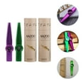 thumbnail image 4 of CIMAXIC Metal Kazoos for Friends Assorted Color Lightweight Durable Musical Instrument 1 Set,5.91"X1.69"X1.69", 4 of 4