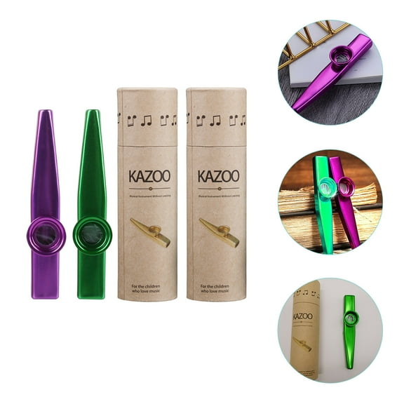 LULULION Portable Kazoos Kazoo Set Assorted Color 1 Set