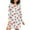 N1048, variant on joogoo Bows Christmas Women's Long Sleeve Nightgown Sleepwear L