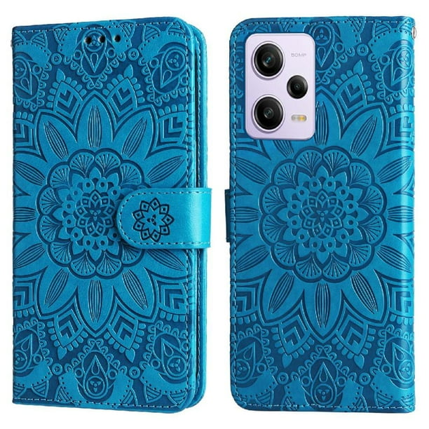 Funda tipo cartera GANGXUN para Xiaomi Poco X5 Pro 5G , diseño girasol, cuero PU, soporte, cierre magnético, tarjetero