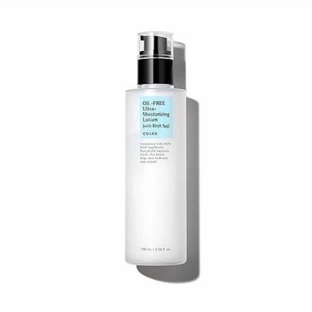 Loción sin aceite COSRX con savia de abedul, hidratante facial diario para el acné, para todo tipo de piel, cuidado de la piel coreano, 100 ml