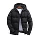 thumbnail image 1 of Chaqueta con capucha y cremallera completa para hombre, ropa de invierno para exteriores, abrigos cálidos de manga larga con bolsillos, 1 of 2