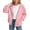 Pink, variant on Gubotare Girls Zip Up Hoodie Kids Fashion Oversized Sweatshirt Jacket With Pockets Lightweight Preppy Sweatshirts 5-14 Years (Dark Green, 9-10 Years)