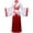 Red, variant on Red Ancient Chinese Traditional Hanfu Dress for Women Size M