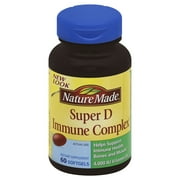 NATURE MADE Super D Immune Complex, Softgels, 60.0 CT