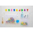 thumbnail image 4 of EIMELI 2 x Mesh Bath Toy Organizer + 36 Bath Letters & Numbers – Eco-Safe  Fun  Educational Foam Baby Bath Letters and Perfect Toy Storage Net for Baby Bath Toys & More, 4 of 5