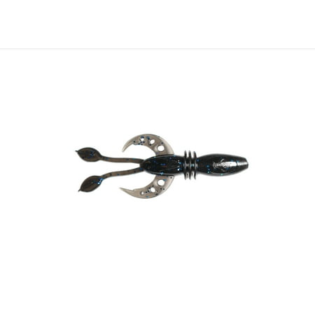 Bass Grenade Bait Co - Dreadnaut: Creature Bait (Smoke N Blue) Fishing Lure for Bass