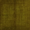 thumbnail image 1 of Ahgly Company Indoor Square Abstract Yellow Contemporary Area Rugs, 8' Square, 1 of 4