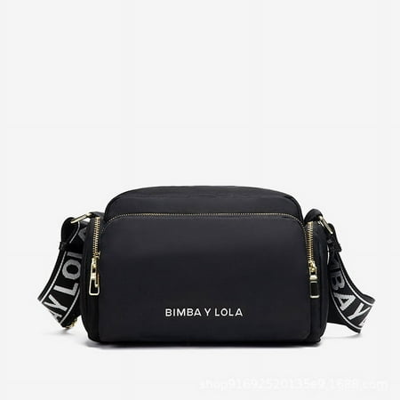 Bimba Y Lola Spain Brand Nylon Crossbody Bag Women Luxury Handbags