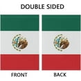 thumbnail image 2 of Mexico Garden Flags 12.5 x 18 Inches Double Sided Vivid Color and Fade Proof Small Mexican Yard Flags for Indoor and Outdoor Decorations (Mexico), 2 of 5