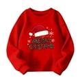 thumbnail image 4 of Lorytime Kids Sweatshirt for Winter Boys Girls Merry Christmas Fleece Shirt Crew Neck Long Sleeve Pullover Festive Tops, 4 of 4