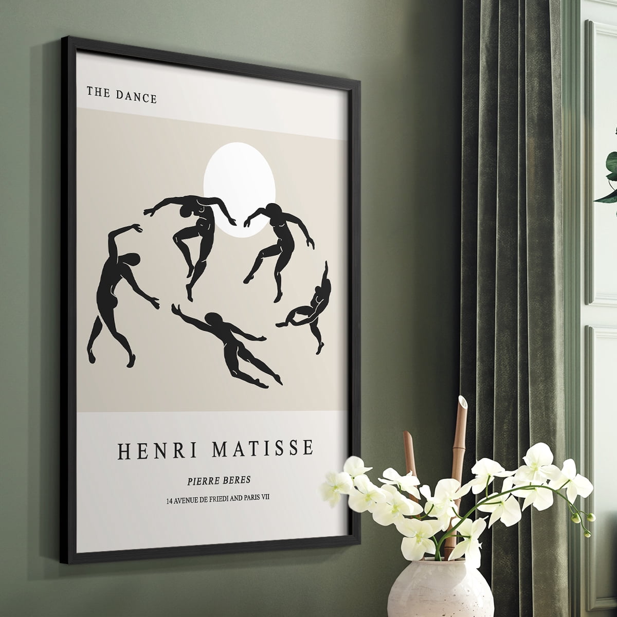 Matisse XCII Framed Print - Solid Wood