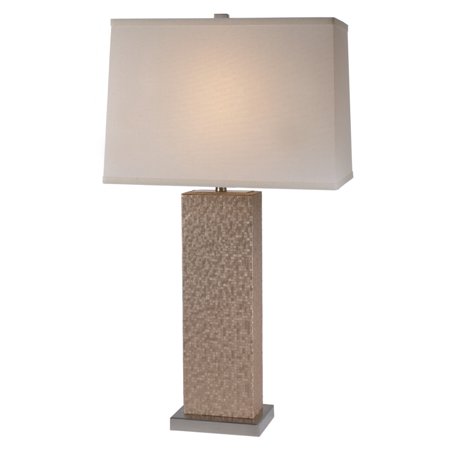 Merge 1-Light 30"h Table Lamp in Brushed Nickel Finish TT7447 by Trend Lighting