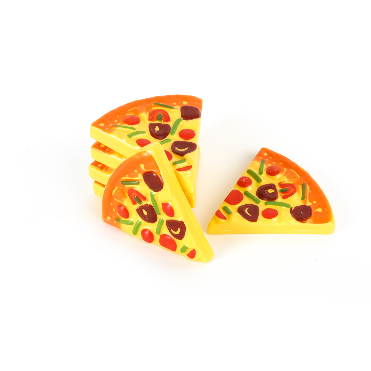 Seyurigaoka 6Pcs Kids Toy Pretend Role Play Kitchen Pizza Food Cutting Sets Children Gift - image 4 of 6