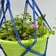 thumbnail image 5 of Maceta colgante para plantas, ideal para interiores, exteriores, techos, terrazas y balcones (azul), 5 of 6