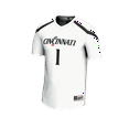 thumbnail image 2 of Unisex GameDay Greats  White #1 Cincinnati Bearcats Lacrosse Fashion Jersey, 2 of 4