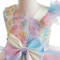 thumbnail image 6 of Gubotare Party Dress for Girls Girls Birthday Party Dress Butterfly Daisy Polka Dots Embroidery Princess Tulle Wedding Pageant Evening Gown (Pink,Size 6-7 Years), 6 of 6