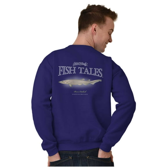 Gill McFinn Catshark Fish Fishing Unisex Plus Fleece Graphic Sweatshirt Brisco Brands 2X
