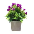 thumbnail image 2 of SPRING PARK Artificial Rose Plant Realistic Fake Tree Potted Home Office, 2 of 7