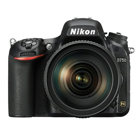 Nikon D750 FX-format Digital SLR Camera with 24-120mm (Best Nikon Fx Lenses For D750)
