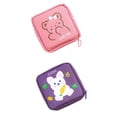 thumbnail image 4 of Bolsa de almacenamiento de servilletas sanitarias multifunción de dibujos animados jinwen oso conejo, 4 of 5