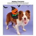 thumbnail image 4 of Sombrero de bruja mago para perros disfraz de calabaza de Halloween ajustable fácil de usar para perros grandes ANGGREK Otros, 4 of 8