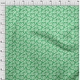 thumbnail image 4 of oneOone Viscose Chiffon Green Fabric Tropical Craft Projects Decor Fabric Printed By The Yard 42 Inch Wide, 4 of 5