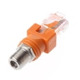 thumbnail image 4 of HLONK F Female To RJ45 Male Coaxial Barrel Coupler Adapter RJ45 To RF Connector Conver, 4 of 7