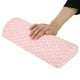 thumbnail image 4 of Tapete de mesa lavable para decoración de uñas, soporte de mano, reposabrazos suave, almohada para el cuidado de manicura, encaje, color rosa, 4 of 8