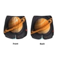 thumbnail image 5 of Lsque Solar System Paper Art Printed Women's Running Shorts with Liner Pockets,Elastic Quick Dry Workout Athletic Gym Yoga Shorts,Womens High Waist Shorts-X-Large, 5 of 9