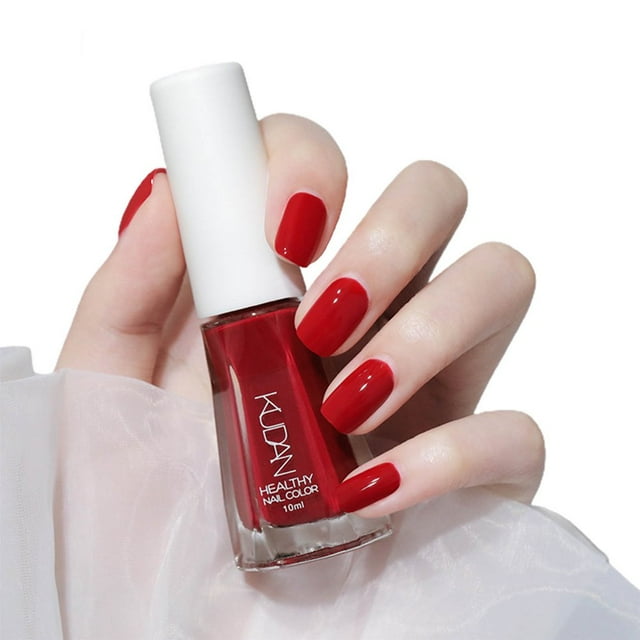 Vernis à Ongles Séchage Rapide 10 ml à Base d'Eau, Paillettes Déchirables, Sans Cuisson, Longue Tenue, Vernis à Ongles pour Femme