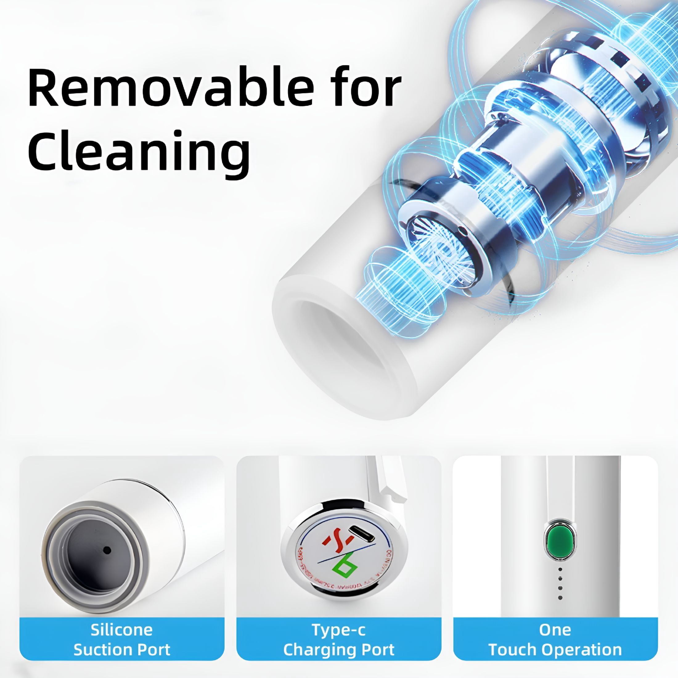 ACDANC Handheld Vacuum Sealer with 20 Reusable Bags,Compact Food Sealing Machine,Portable Freshness & Storage for Fridge,Freezer,Leftovers