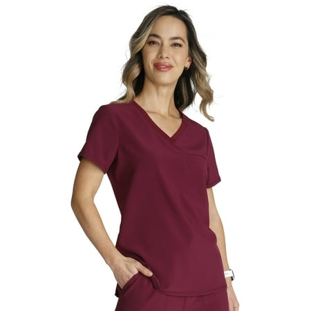 

Cherokee Scrubs Top For Women Tuckable V-Neck CK748A