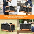 thumbnail image 5 of Pet Carrier for Large and Medium Cats, Soft-Sided Pet Carrier for Big Medium Cats and Puppy Dog Carriers Cat Carriers, Pet Privacy Protection Travel Carrier, 5 of 8
