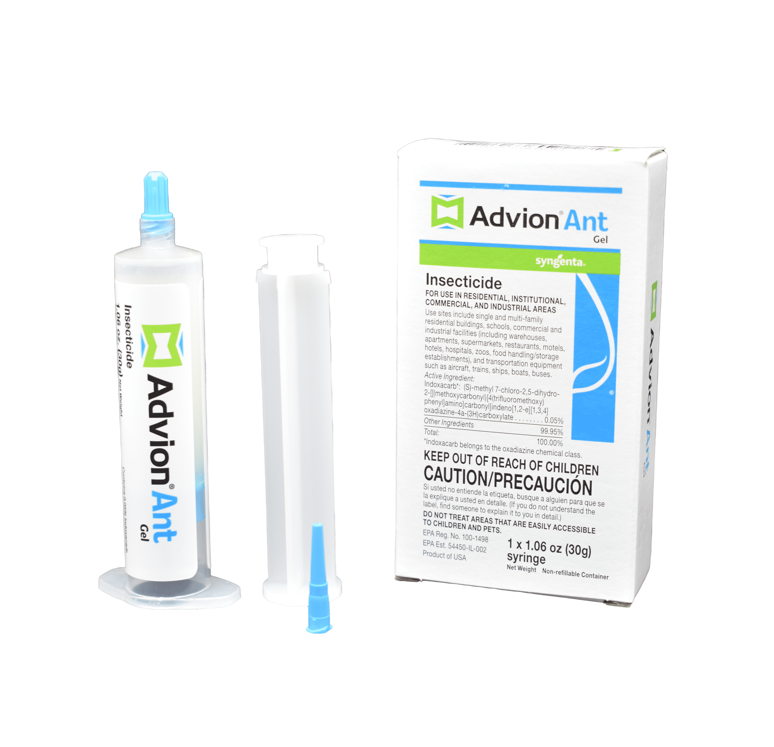 Indoor Ant Control Kit - Includes 1 Tube Advion Ant Bait Gel & 12 Advion Ant Bait Stations - by Syngenta
