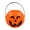 L, variant on Aodebiao Halloween Pumpkin Candy Bucket Plastic Trick or Treat Pail Reusable Party Favor Container for Festive Decorations Storage
