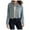 Blue, variant on BYHONG Women's Casual Loose Ripped Long Sleeve Short Denim Jacket Jackets for Women Coat for Women Blue XS