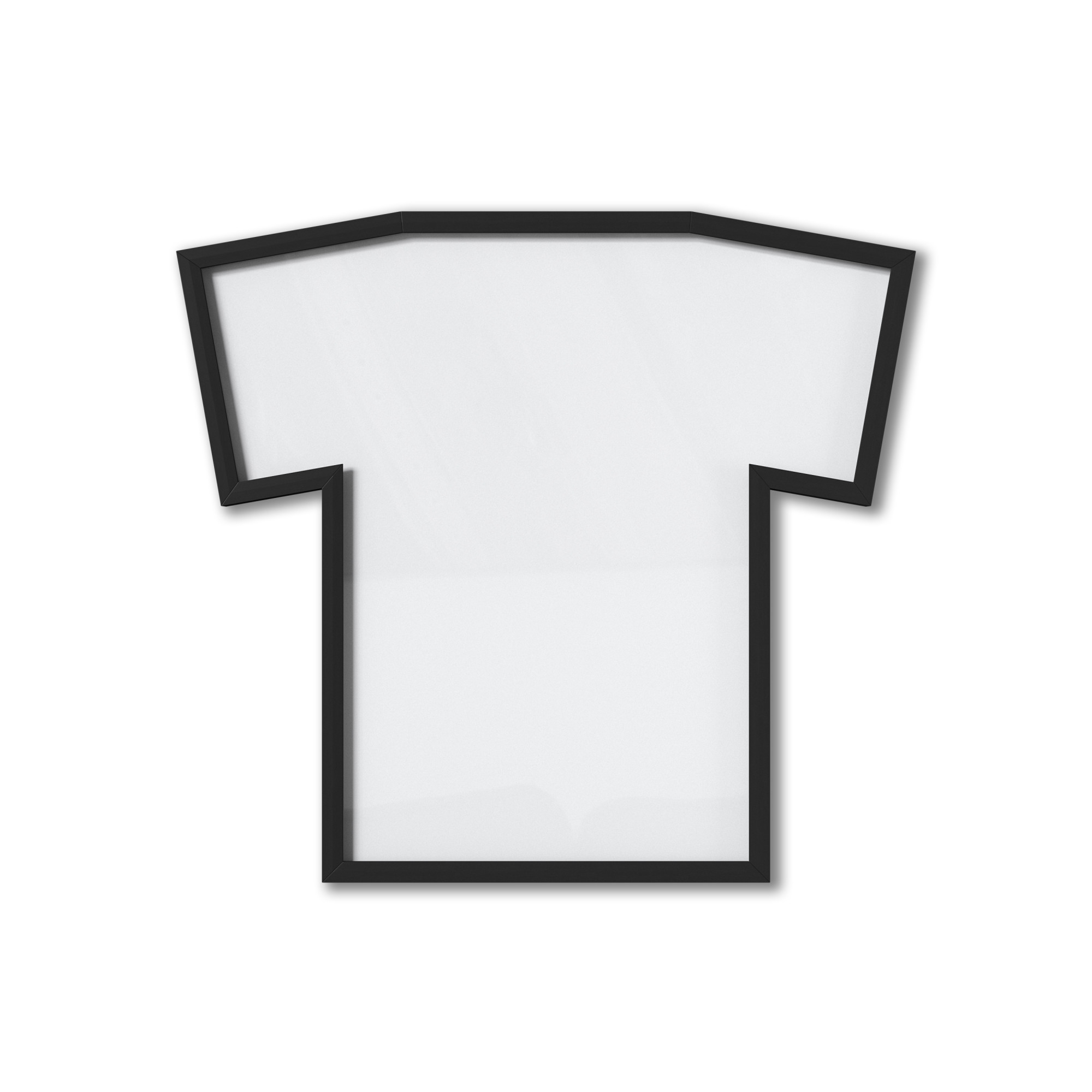 T-Frame T-Shirt Display Picture Frame Picture Size: 28.5 x 24.25, Color: Black