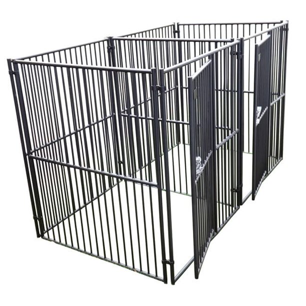Lucky Dog Modular European Style 2Run Kennel