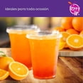 thumbnail image 5 of Berry Hip 100 Vasos de Plastico de 16 oz (473 ml) con Tapa con Boquilla Transparentes, Vasos Perfectos para Llevar Café, Chocolate, Bebidas Frias, Batidos Best Trading VTB16-2, 5 of 5