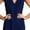 Navy, variant on Western Cowgirl Dress for Women Sleeveless V Neck Slim Fit Tassel Hem Knee Length Tank Dresses Country Concert Dress