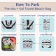 thumbnail image 3 of Bolsa de playa Tote Isla + Kai Travel ligera e impermeable, 3 of 4