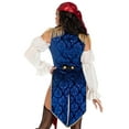 thumbnail image 2 of Leg Avenue Women's Buccaneer Beauty Pirate Halloween Costume, Multicolor, Medium, 2 of 5