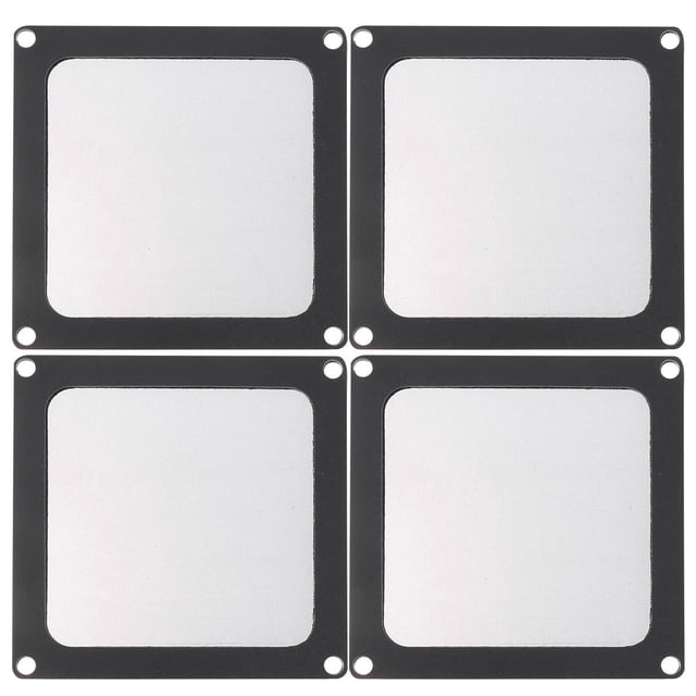 ORDDIART 4Pcs Noise Minimization Black Pvc Computer Dustproof Case Cover For Home Computer Use 3.9in Thickness
