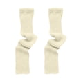 thumbnail image 4 of Outfmvch leg warmers Women's Cable Knitted Boot Socks Extra Long Thigh High Winter Stockings Over Knee Leg Warmers knee high leg warmers Beige A, 4 of 5