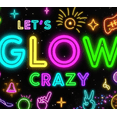 thumbnail image 3 of Neon Design Party Decoration Let Glow Music Banner for Disco Party Indoor Decoration Celebration, 3 of 7
