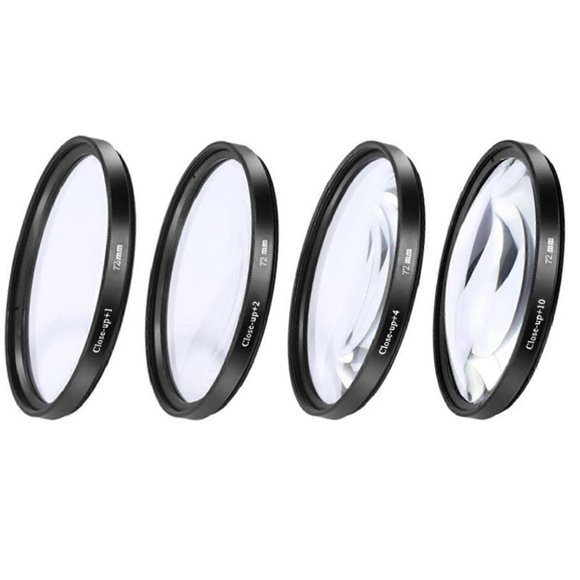 Optical Glass Aluminum DSLR Digital Camera Close Up Macro Lens Kit Filter for Nikon for Pentax for Sony DSLR Accessory Part