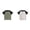 Beige 1PCS & Army Green 1PCS, variant on Boy Shirts 3 Pack Kids Tee Short Sleeve Plain Tops Girl Unisex Children Crew Neck T Shirt